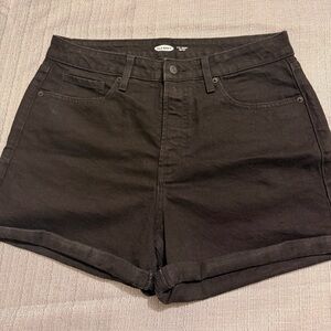 Old Navy Black Jean Shorts